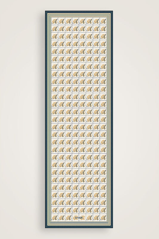 Esma Collection [A] Daytime Cotton Silk Scarf - 1