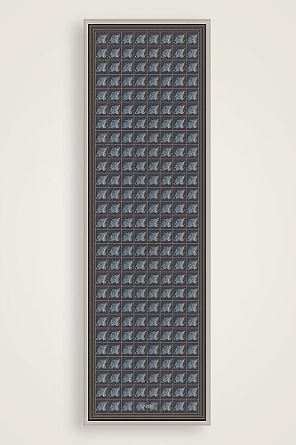 Esma Collection [A] Night Cotton Silk Scarf - 1