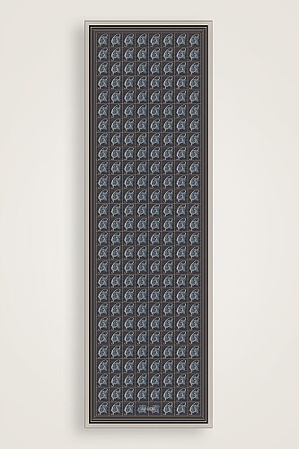 Esma Collection [C] Night Cotton Silk Scarf 