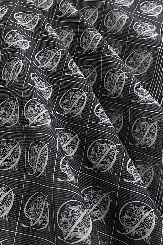 Esma Collection [D] Night Cotton Silk Scarf - Imannoor (1)