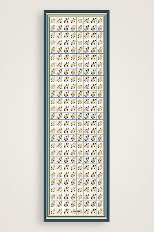 Esma Collection [E] Daytime Cotton Silk Scarf - 1