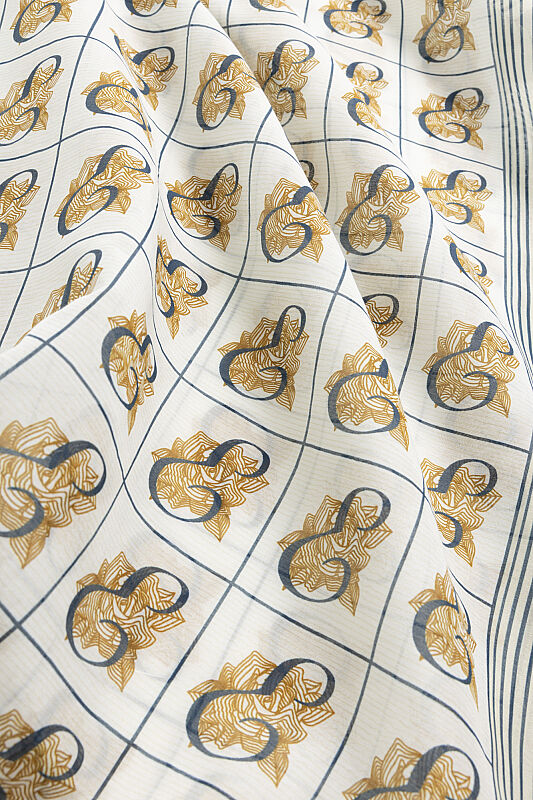 Esma Collection [E] Daytime Cotton Silk Scarf - 2