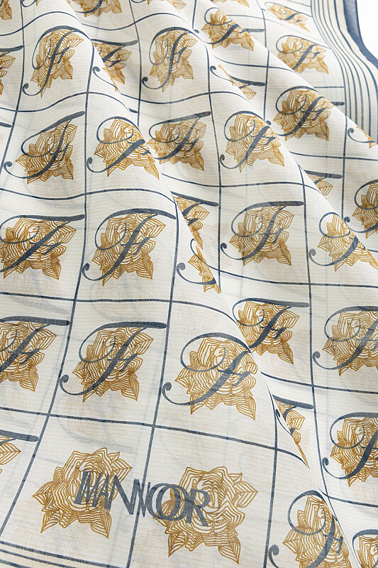 Esma Collection [F] Daytime Cotton Silk Scarf - 2