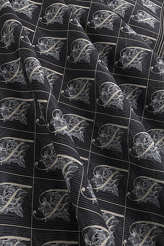 Esma Collection [F] Night Cotton Silk Scarf - 2