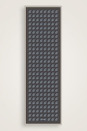 Esma Collection [G] Night Cotton Silk Scarf - 1