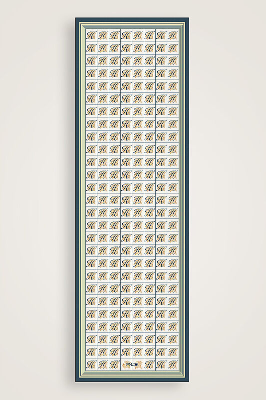 Esma Collection [H] Daytime Cotton Silk Scarf - 1