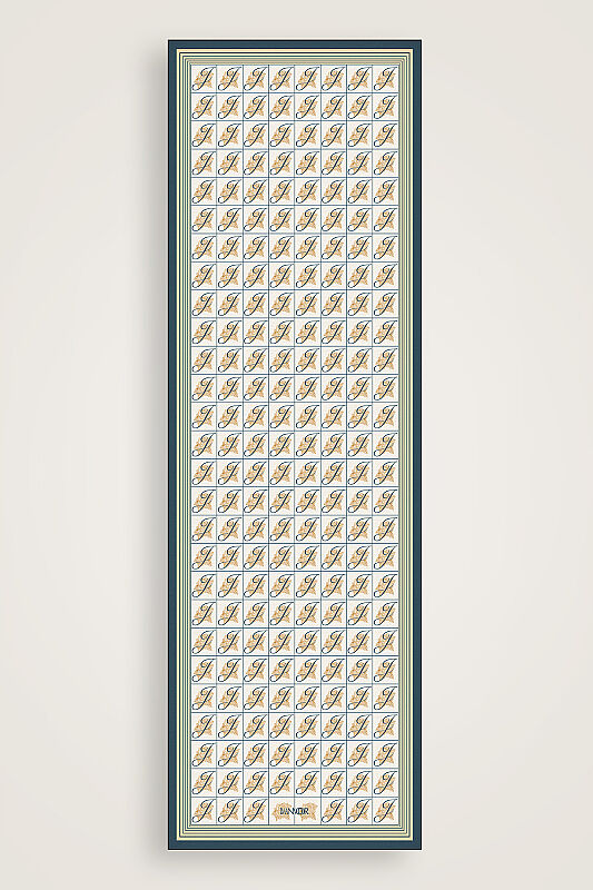 Esma Collection [J] Daytime Cotton Silk Scarf - 1