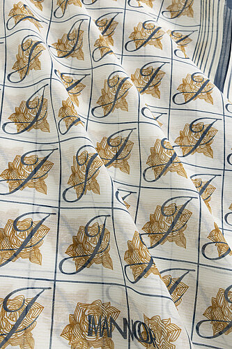 Esma Collection [J] Daytime Cotton Silk Scarf - 2