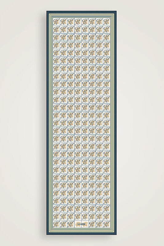 Esma Collection [K] Daytime Cotton Silk Scarf - 1