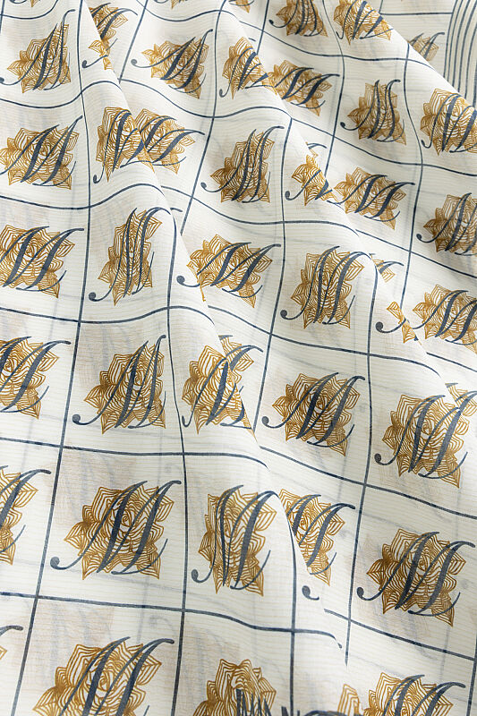 Esma Collection [M] Daytime Cotton Silk Scarf - 2