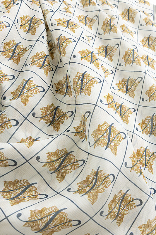 Esma Collection [N] Daytime Cotton Silk Scarf - 2