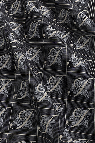 Esma Collection [T] Night Cotton Silk Scarf - 2