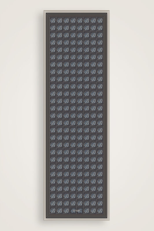 Esma Koleksiyonu [D] Gece Pamuk İpek Şal 70x200 - 1