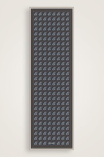 Esma Koleksiyonu [E] Gece Pamuk İpek Şal 70x200 - Imannoor (1)