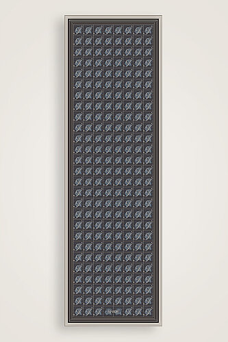 Esma Koleksiyonu [İ] Gece Pamuk İpek Şal 70x200 - Imannoor