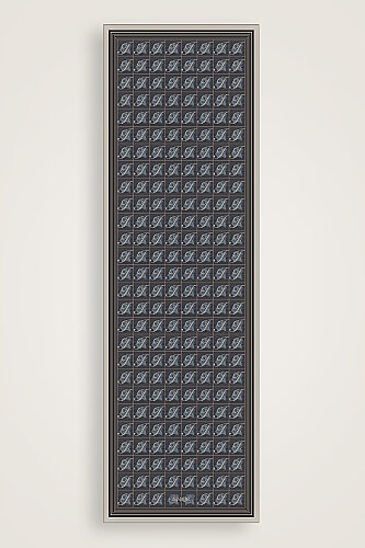 Esma Koleksiyonu [I] Gece Pamuk İpek Şal 70x200 - Imannoor