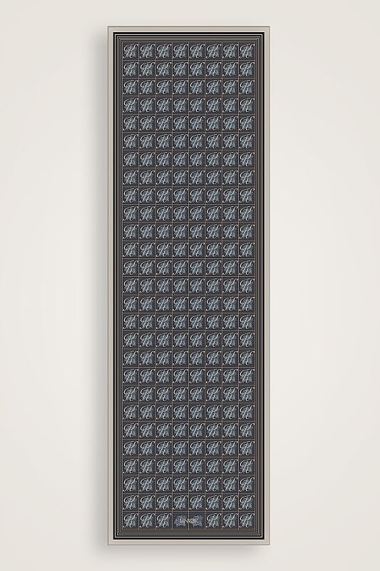 Esma Koleksiyonu [K] Gece Pamuk İpek Şal 70x200 - 1