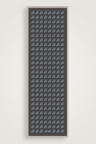 Esma Koleksiyonu [O] Gece Pamuk İpek Şal 70x200 - Imannoor