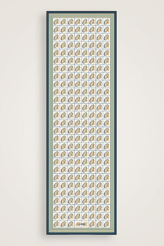 Esma Koleksiyonu [O] Gündüz Pamuk İpek Şal 70x200 - 1