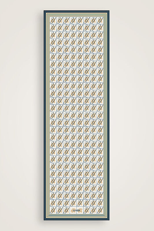 Esma Koleksiyonu [Y] Gündüz Pamuk İpek Şal 70x200 - 1