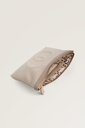 Everyday Beige Clutch Bag - 2