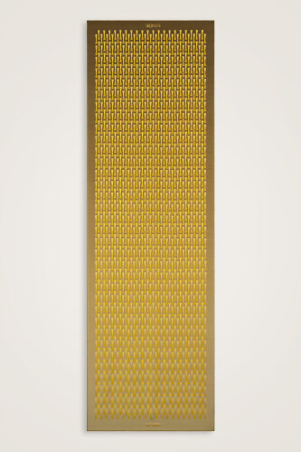 Faith I Gradient Mustard Silk Scarf - 2