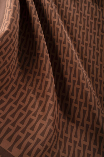 Faith I Mink Crepe Silk Scarf - 2