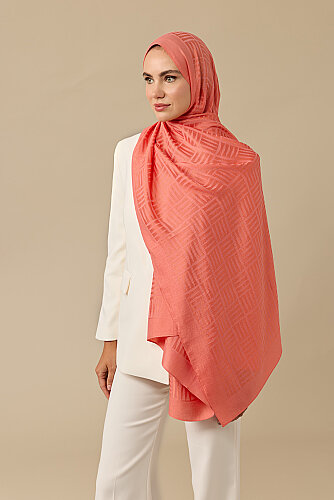 Faith Square Flamingo Naia Cotton Scarf 