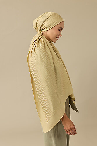 Faith Square Pebble Naia Cotton Scarf - 5