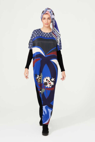 Fancy Dress Blue - Imannoor (1)