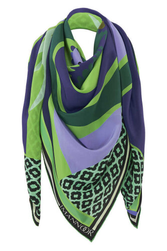 Fancy OO Scarf Green - 5