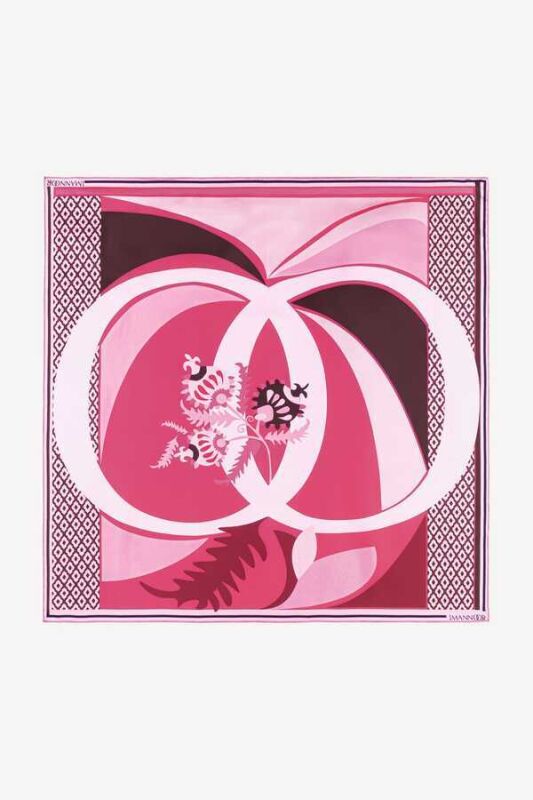 Fancy OO Scarf Pink - 1