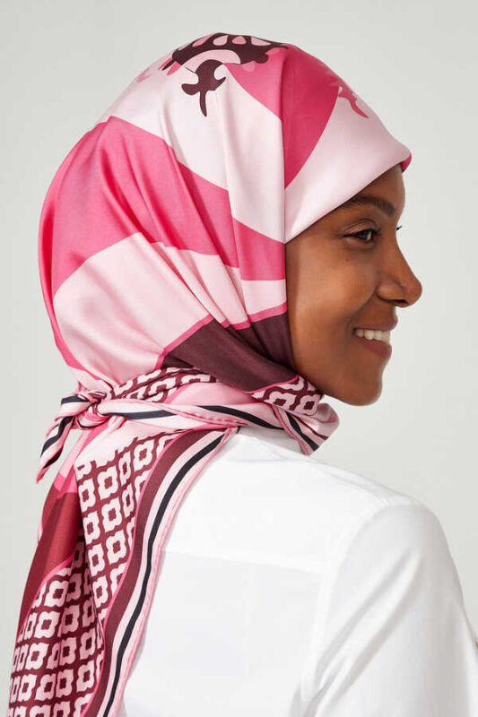 Fancy OO Scarf Pink - 2