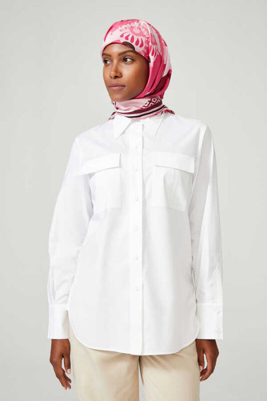 Fancy OO Scarf Pink - 4