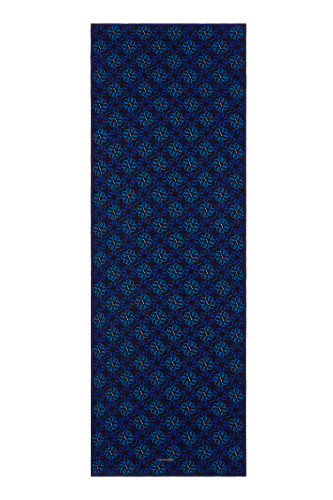 Flower Noor Flush Viscose Shawl Navy - 2