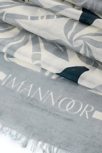 Flower Road Ice Silk Voile Shawl - Imannoor (4)