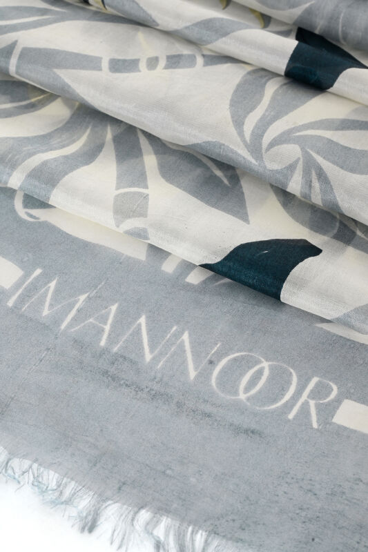 Flower Road Ice Silk Voile Shawl - 4