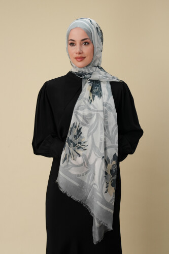 Flower Road Ice Silk Voile Shawl 