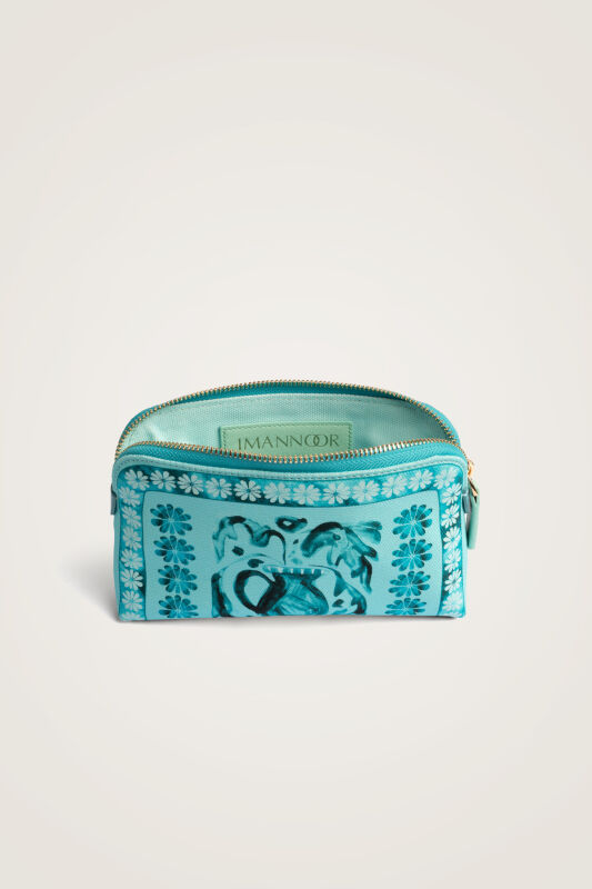 Flowerpots Turquoise Summer Wallet - 3