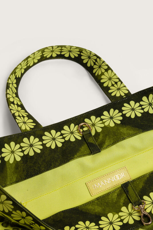 Flowerpots Yellow Summer Bag - 8