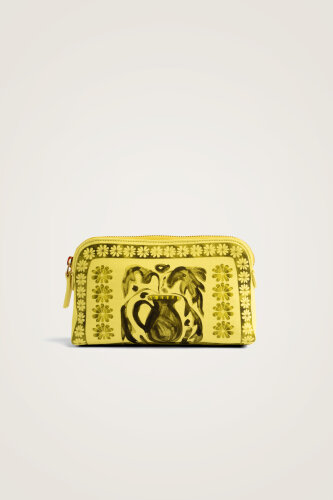 Flowerpots Yellow Summer Wallet - Imannoor (1)