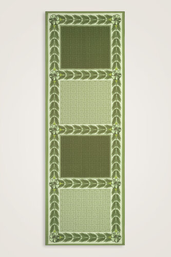 Four Seasons Green Cotton Floss Scarf 