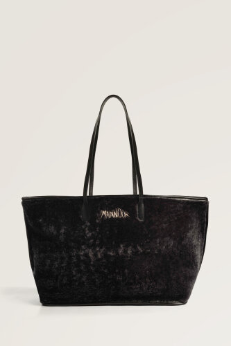 Fur Market Mono Anthracite Bag 