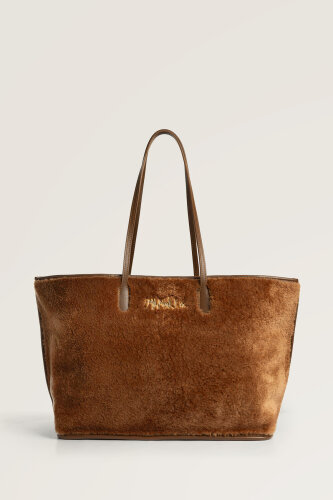 Fur Market Mono Cinnamon Bag 
