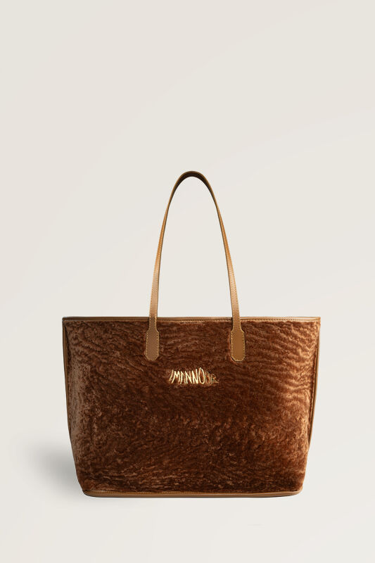 Fur Market Mono Cinnamon Bag - 2