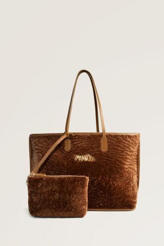 Fur Market Mono Cinnamon Bag 