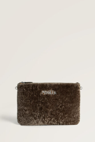Fur Mink Clutch Bag 