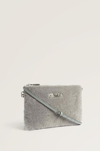 Fur Silver Portfolio Bag - Imannoor (1)