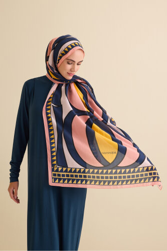 Giant Bambunoor Baby's Mouth Cotton Silk Shawl - Imannoor