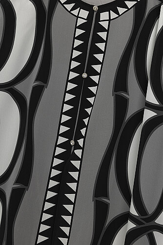 Giant Bambunoor Crepe Twill Silk Abaya - 2